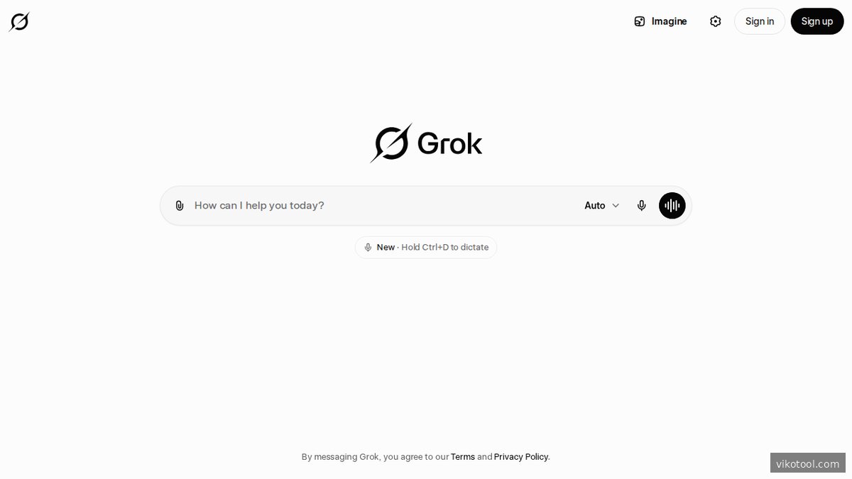 Grok KI-Assistent Startseite – Alternative zu ChatGPT für Gesprächs- und Interviewvorbereitung