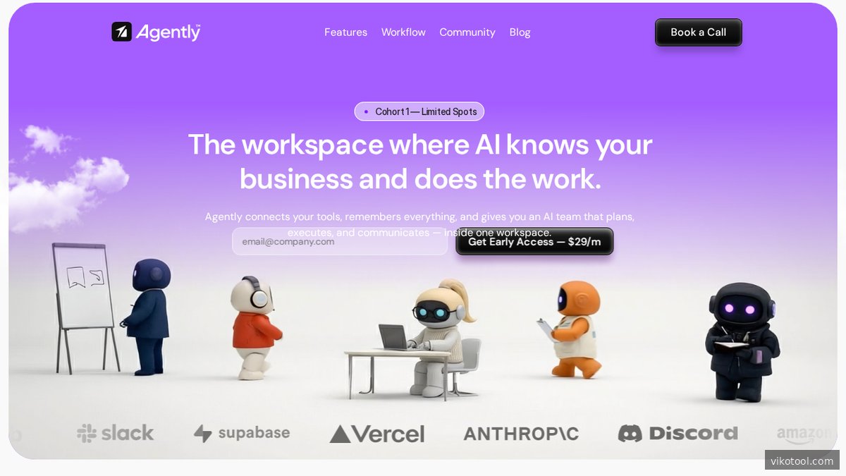Agently – KI-Framework für Agentic Workflows, positioniert als „Cursor für Unternehmen"