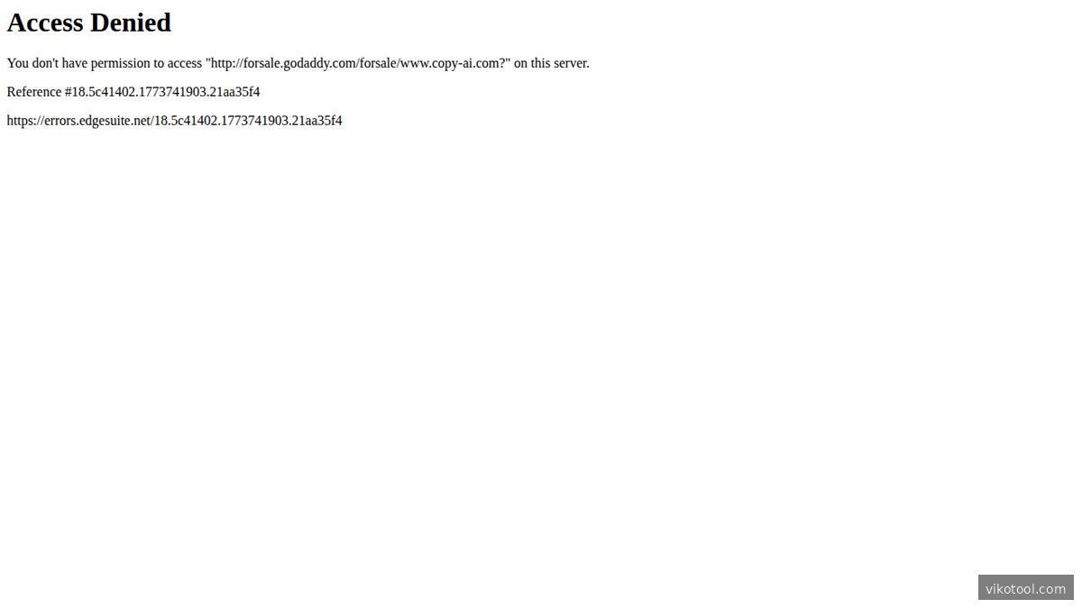 Screenshot of www.copy-ai.com homepage page